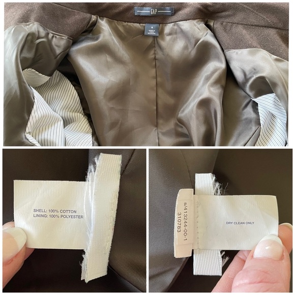 Gap Brown Vintage Style Coat - Small - Picture 2 of 2